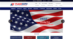 Desktop Screenshot of flagsexpo.com